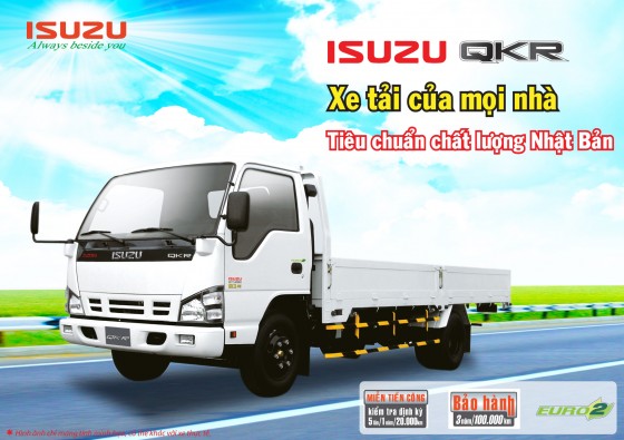 Xe tải nhẹ Isuzu QKR - Xe tải của mọi nhà